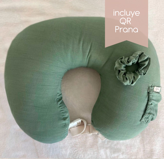 Almohadón de lactancia VERDE SECO